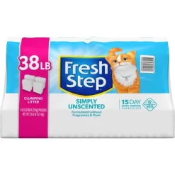Fresh Step Simply Unscented Clumping Cat Litter - 38lbs -BlueBuffalo Sales Store GUEST b9ab5fe1 a710 4099 996e 4f84a4eef073