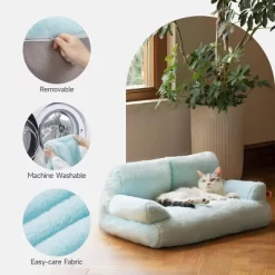 Boersma Plush Cat & Small Dog Bed – Washable Indoor Pet Couch With Non-Slip Bottom For Cats, Kittens & Puppies 10 Boersma Plush Cat & Small Dog Bed – Washable Indoor Pet Couch With Non-Slip Bottom For Cats, Kittens & Puppies -BlueBuffalo Sales Store GUEST b9b3470b a9a3 42c6 be0d c597c20d23b6