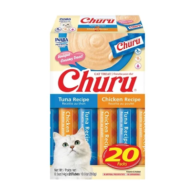 Inaba Churu Tuna And Chicken Flavor Variety Pack Lickable Cat Treats - 10oz/20ct 10 Inaba Churu Tuna And Chicken Flavor Variety Pack Lickable Cat Treats - 10oz/20ct - Image 10