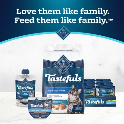 Blue Buffalo Tastefuls Spoonless Singles Chicken Entree Pate Adult Dry Cat Food - 2.6oz 8 Blue Buffalo Tastefuls Spoonless Singles Chicken Entree Pate Adult Dry Cat Food - 2.6oz - Image 8