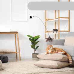 Unique Bargains Cat Teaser With Suction Cup And Bell Fluffy Plume Teasing Sticks Brown -BlueBuffalo Sales Store GUEST bb80f5e4 4e0f 4f19 80d6 8cd303d6c0f6