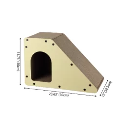 THE LICKER STORE Kento Minimalist Cardboard Angled Cat Cave Scratcher With Catnip -BlueBuffalo Sales Store GUEST bba57b1f b42f 4195 8173 75db83cc70b4