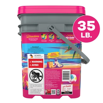 Tidy Cats Bahama Sunset Clumping Scented Low Dust Cat Litter - 35lbs 5 Tidy Cats Bahama Sunset Clumping Scented Low Dust Cat Litter - 35lbs - Image 5
