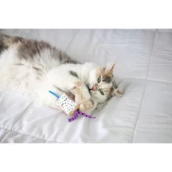 Quirky Kitty Flingin' Purr Tarts Cat Plush Toy - Gray -BlueBuffalo Sales Store GUEST bd0347f3 0695 4247 858e e7248282e88b