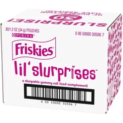 Friskies Lil Slurprises With Tuna, Chicken, Fish And Shrimp Wet Cat Food Complement Variety Pack - 1.2oz/30ct -BlueBuffalo Sales Store GUEST bdfb34aa a80f 41ce ac7e 05a10637a76d