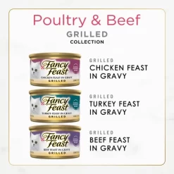 Purina Fancy Feast Grilled Beef And Chicken Flavor Collection Variety Pack Wet Cat Food - 30pk -BlueBuffalo Sales Store GUEST be4db984 a1d1 4364 9da6 b2c41ab120b6