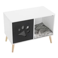 Sam's Pets Convertible 22" Cat Tree End Table In Black And White -BlueBuffalo Sales Store GUEST bf00db05 8448 4bfb bebc 7013bd60959a