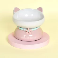 Fairyland™ - Ceramic Cat Bowl With Raised Stand, Cute Ear Design & Anti-Slip Base – Elevated Pet Food & Water Dish For Cats And Small Pets 17 Fairyland™ - Ceramic Cat Bowl With Raised Stand, Cute Ear Design & Anti-Slip Base – Elevated Pet Food & Water Dish For Cats And Small Pets -BlueBuffalo Sales Store GUEST bf346a0e 2251 40ab a5f1 5d9772e7d3c9