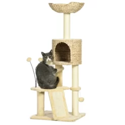 Multipet 45" Cat Tree For Indoor Cats, Cat Tree Tower With Scratching Posts, Ramp, Condo, Toy Balls, Platforms, Bed, Ramp 13 Multipet 45" Cat Tree For Indoor Cats, Cat Tree Tower With Scratching Posts, Ramp, Condo, Toy Balls, Platforms, Bed, Ramp -BlueBuffalo Sales Store GUEST bf3a402a ac39 4492 9255 775805299424 4