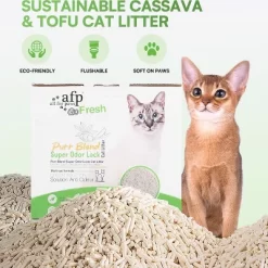 All For Paws Allforpaws Cat Litter Natural Tofu Cat Litter With Strong Odor Control, 9.9lb/4.5kg (2 X 2.25kg) -BlueBuffalo Sales Store GUEST bfd9cb1f df51 4315 8027 957062baf4d3