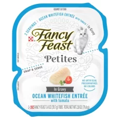 Fancy Feast Petites Ocean White Fish With Tomato Gravy Wet Cat Food - 2.8oz -BlueBuffalo Sales Store GUEST bfead996 0888 4e2b 8f1c 345f5e60e49a