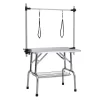 YOOCOZZ Folding Dog Pet Grooming Table With Adjustable Arm And Clamps Pet Dog Cat Grooming Table