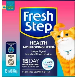 Fresh Step Health Monitoring Clumping Odor Control Cat Litter - 19lbs -BlueBuffalo Sales Store GUEST c1907a11 f270 4330 a475 48d278bb1a84