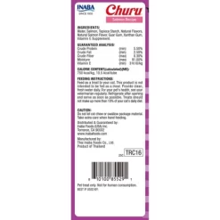 Inaba Churu Halloween Salmon Flavor Lickable Cat Treats - 4oz/8ct
