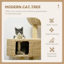 YOOCOZZ Cat Tree With Scratching Posts,Ramp And Toy Balls -BlueBuffalo Sales Store GUEST c1bf1151 377d 4678 8b8e 0331e037aaee