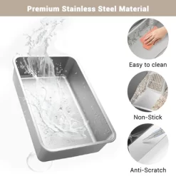 Enclosed Metal Litter Box With Lid, Large Metal Litter Box For Cats, Covered Dog Proof Litter Box 8'' Deep,Removable Top And Litter Scooper 11 Enclosed Metal Litter Box With Lid, Large Metal Litter Box For Cats, Covered Dog Proof Litter Box 8'' Deep,Removable Top And Litter Scooper -BlueBuffalo Sales Store GUEST c2602f2c a151 4b48 ab37 b49fb9596eaf 1