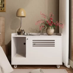 Gulches White Cat Litter Box Enclosure - Stylish Hidden Furniture With Storage & Ventilation -BlueBuffalo Sales Store GUEST c298b5ae 9d61 49bf a330 ceb76ceceeec