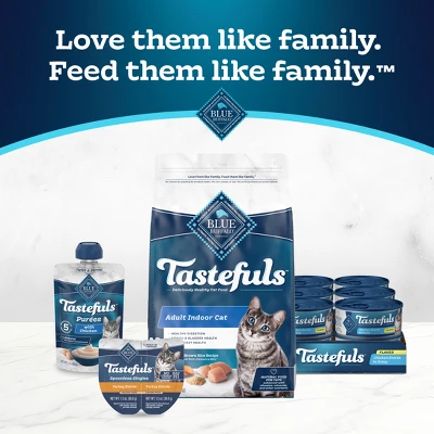 Blue Buffalo Tastefuls Spoonless Singles Turkey Entree Pate Adult Dry Cat Food - 2.6oz 8 Blue Buffalo Tastefuls Spoonless Singles Turkey Entree Pate Adult Dry Cat Food - 2.6oz - Image 8