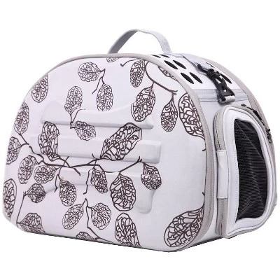 Chery Life Narrow Shelled Perforated Lightweight Collapsible Pet Carrier 4 Chery Life Narrow Shelled Perforated Lightweight Collapsible Pet Carrier - Image 4