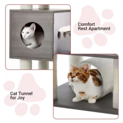 Cat Tree With Toy, Cat Tower Condo For Indoor Cats Features Scratching Post -BlueBuffalo Sales Store GUEST c41f836e 263b 482a 9e15 cc3f6cfa351b