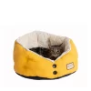 Armarkat Cat Bed C75HMB/MH Gold Waffle And White