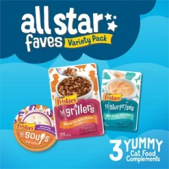 Purina Friskies All Star Faves Lickable Chicken And Shrimp Flavor Topper Variety Pack Wet Cat Food - 10.3oz -BlueBuffalo Sales Store GUEST c5b07d12 1b82 4cc1 ba4c 6c028d78bab7