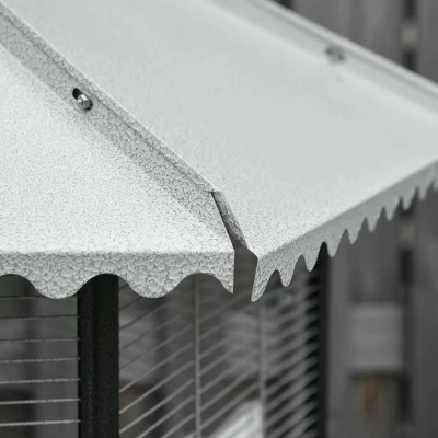 Resenkos Tortoise House, Tortoise Habitat Enclosure, Tortoise Habitat With Shelf Storage Tortoise Gift Accessory With Weather Protection, Light Gray 9 Resenkos Tortoise House, Tortoise Habitat Enclosure, Tortoise Habitat With Shelf Storage Tortoise Gift Accessory With Weather Protection, Light Gray - Image 9