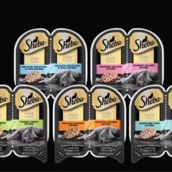 Sheba Perfect Portions Cuts In Gravy Chicken, Salmon & Turkey Entrée Premium Wet Cat Food - 2.6oz/24ct Variety Pack -BlueBuffalo Sales Store GUEST c76f2144 0941 4a72 9d82 fb83e598307b