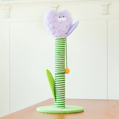 ZEZE Tulip Cat Scratching Post 9 ZEZE Tulip Cat Scratching Post - Image 9