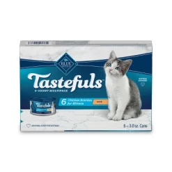 Blue Buffalo Tastefuls Pate Chicken Entrees Kitten Premium Wet Cat Food - 3oz/6ct -BlueBuffalo Sales Store GUEST c8a8f166 5e66 433b bb4a 82187da00e43
