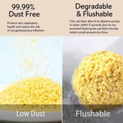 PETTIME Tofu & Corn Litter (Small 5.5lb X 6bags, Corn) -BlueBuffalo Sales Store GUEST c976877e 4e8c 4bd1 9c0c 40f5a5df043e