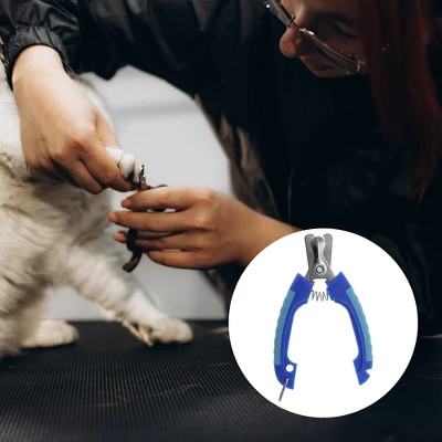 Unique Bargains Durable Pet Nail Clippers With Tail Buckle 4.33"x2.76" 1 Pc 1 Unique Bargains Durable Pet Nail Clippers With Tail Buckle 4.33"x2.76" 1 Pc