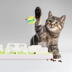 All For Paws Allforpaws Interactive Cat Treat Puzzle And Cat Slow Feeder - Cat Toys With Food Dispenser For Indoor Enrichment -BlueBuffalo Sales Store GUEST ca4fbd9a 663e 4382 9228 e6e14afaeb4f