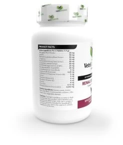 VetriScience Renal Essentials, Kidney Health For Cats, Fish Flavor, 60 Chewable Tablets