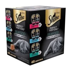 Sheba Perfect Portions Paté In Natural Juices Seafood Premium Adult Wet Cat Food - 2.6oz/24ct Variety Pack 11 Sheba Perfect Portions Paté In Natural Juices Seafood Premium Adult Wet Cat Food - 2.6oz/24ct Variety Pack -BlueBuffalo Sales Store GUEST caba3a68 d9bb 409e 9766 d51e5c955c67