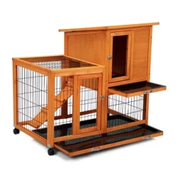 Detachable Rabbit Hutch With Removable Tray And Rolling Casters Waterproof Rabbit Cage Indoor Outdoor Wooden Rabbit Hutch With Run Space-Saving 11 Detachable Rabbit Hutch With Removable Tray And Rolling Casters Waterproof Rabbit Cage Indoor Outdoor Wooden Rabbit Hutch With Run Space-Saving -BlueBuffalo Sales Store GUEST cb8218b1 6c68 453c a936 b5606f58fe77