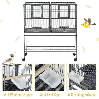 Resenkos Extra Large 23" Hamster Cage With Tubes And Tunnels, Portable Carry Handles, Rat House And Habitats Big 5-Tier Design, Mouse Cage Includes 9 Resenkos Extra Large 23" Hamster Cage With Tubes And Tunnels, Portable Carry Handles, Rat House And Habitats Big 5-Tier Design, Mouse Cage Includes - Image 9