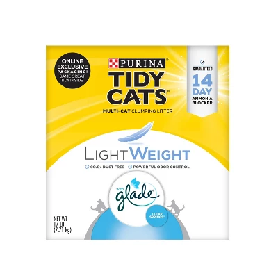 Purina Tidy Cats Lightweight Clumping Cat Litter With Glade Tough Odor Solutions 6 Purina Tidy Cats Lightweight Clumping Cat Litter With Glade Tough Odor Solutions - Image 6