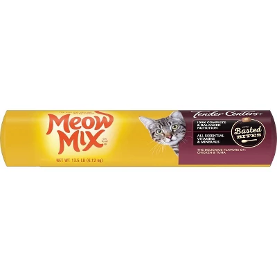 Meow Mix Tender Centers With Flavors Of Salmon & Chicken Adult Complete & Balanced Dry Cat Food 4 Meow Mix Tender Centers With Flavors Of Salmon & Chicken Adult Complete & Balanced Dry Cat Food - Image 4