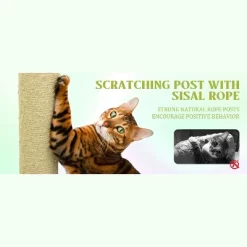 71 Inch Flower Cat Tree With Large Condo Removable Flower Cushion And Hammock Yellow -BlueBuffalo Sales Store GUEST ce6a8641 0ba4 47ba a54f 96c03612463f