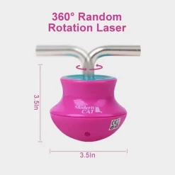 All For Paws Allforpaws Interactives Cat Toy Laser Gyro Cat Toy, Rose Pink -BlueBuffalo Sales Store GUEST cef129e1 5a73 4ad5 bc97 be4ea7e3c60b
