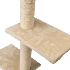 5 Pcs Multi-Level Cat Tree, Wall-Mounted Indoor Cat Tower, Cat Tree Furniture For Wall-Cuddlewood