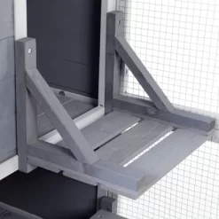 DOMETOUR Large Wooden Cat Enclosure With Waterproof Roof And Platforms Gray -BlueBuffalo Sales Store GUEST cfc905a9 51d2 4163 bdff 0b44a0437c6b