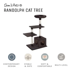 Sam's Pets Randolph 43" Brown Cat Tree 13 Sam's Pets Randolph 43" Brown Cat Tree -BlueBuffalo Sales Store GUEST d037c9d1 0a98 418a aa1d 58874c6fb266