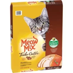 Meow Mix Tender Centers With Flavors Of Salmon & Turkey Adult Complete & Balanced Dry Cat Food - 13.5lbs -BlueBuffalo Sales Store GUEST d1ff8cb8 272a 4816 820a 49a1ebf645e4