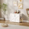 Cat Litter Box Enclosure,Hidden Litter Box Furniture For Cats