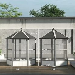 Resenkos Cat Cage, Cat Crate Kennel Enclosure Playpen,74" Wooden Outdoor Cat House Catio With High Weight Capacity, Light Gray 24 Resenkos Cat Cage, Cat Crate Kennel Enclosure Playpen,74" Wooden Outdoor Cat House Catio With High Weight Capacity, Light Gray -BlueBuffalo Sales Store GUEST d36d7e6d 0b36 40cf bae0 d3b8ecebe6f6 1