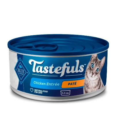 Blue Buffalo Tastefuls Natural Pate Wet Cat Food With Chicken Entrée - 5.5oz 12 Blue Buffalo Tastefuls Natural Pate Wet Cat Food With Chicken Entrée - 5.5oz - Image 12