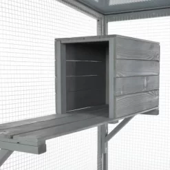 Resenkos 70-Inch Cat Catio, Outdoor Wooden Enclosure With Wheels, Multi-Level Platforms, Lockable Door, Sunroof, Custom Panels, Gray Gray With Pattern 20 Resenkos 70-Inch Cat Catio, Outdoor Wooden Enclosure With Wheels, Multi-Level Platforms, Lockable Door, Sunroof, Custom Panels, Gray Gray With Pattern -BlueBuffalo Sales Store GUEST d3af6b24 1376 489d b7ee dc98577c332a