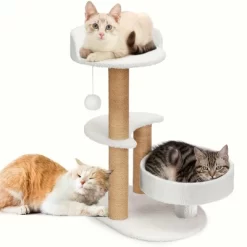 Multi-Layer Cat Tree Tower, Indoor Cat Furniture With Scratching Posts And Interactive Ball Toy, Stable Climbing Activity Center For Cats -BlueBuffalo Sales Store GUEST d3f68f96 94a8 4124 94bd 4b618fa9cb63